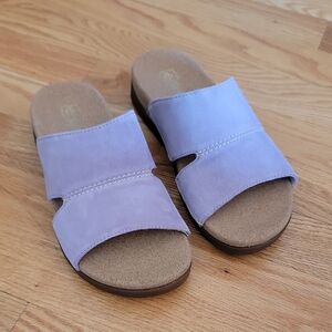 Spenco Women's Lavender Slide Sandals